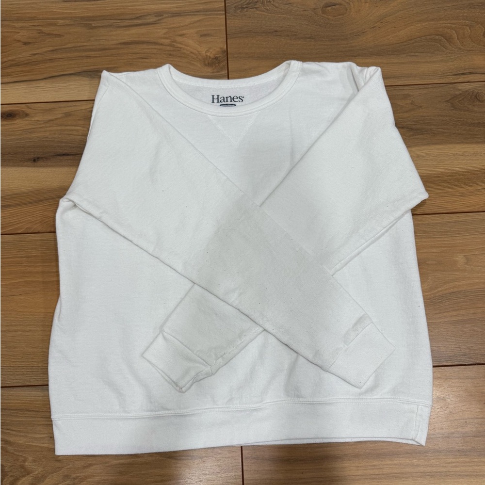 Hanes Soft White ComfortBlend Sweatshirt